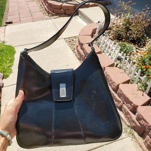 Espirit black leather purse
